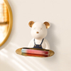 Bear Shape Storage Wall Decor