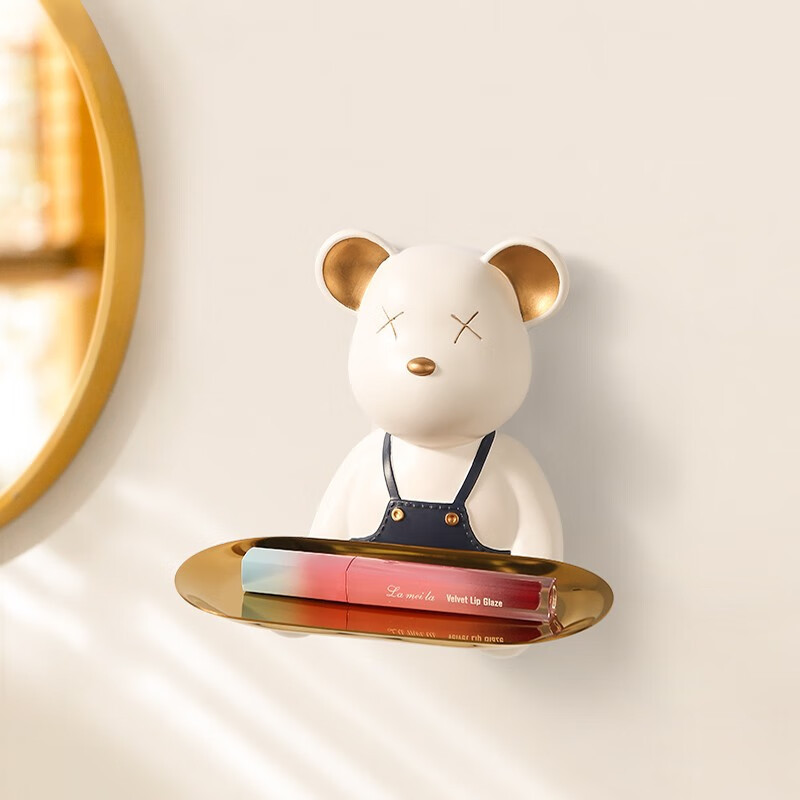 Bear Shape Storage Wall Decor