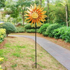 Outdoor Metal Sun Wind Spinners for Yard Garden Decor