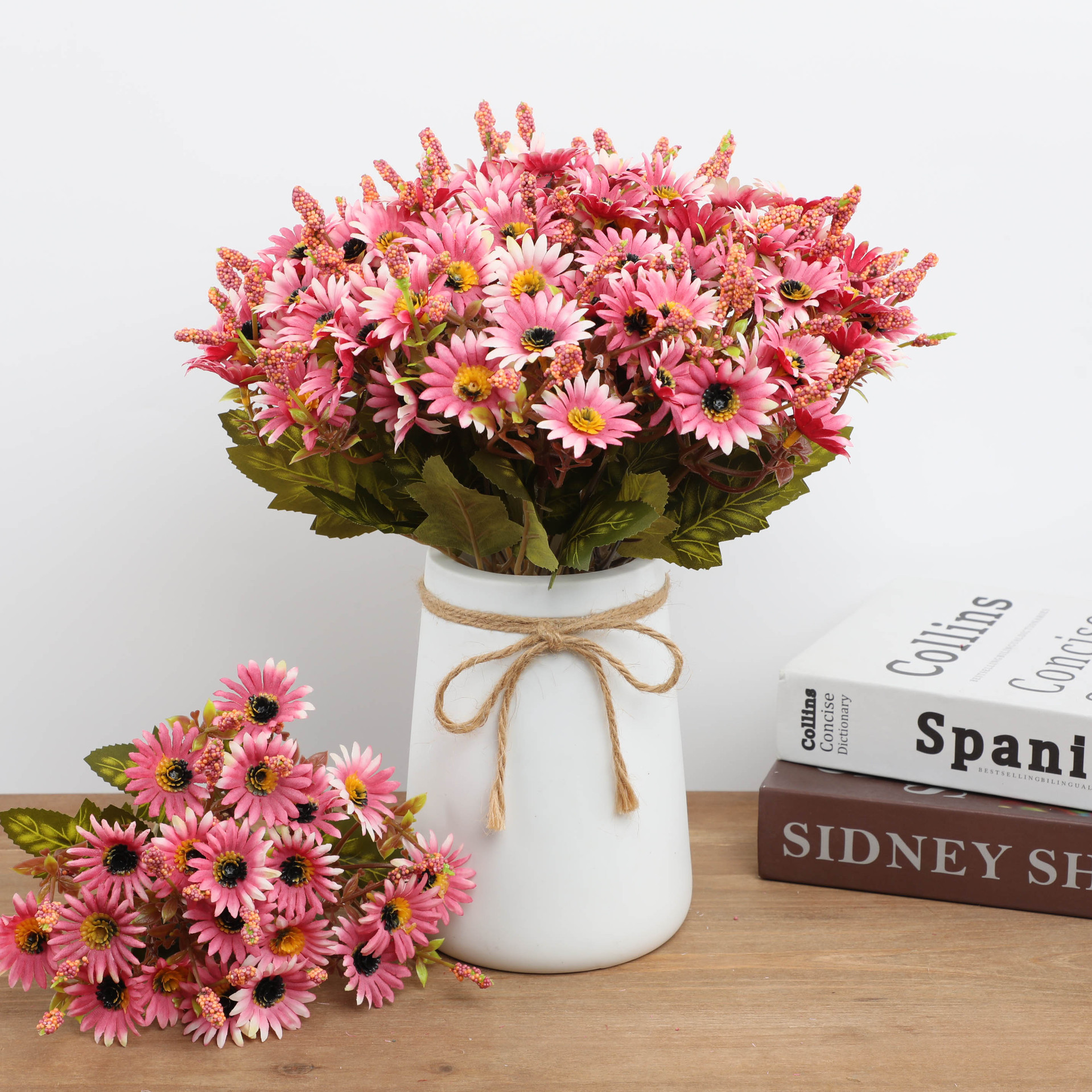 Artificial Daisy Flowers Fake Chrysanthemum Home Wedding Office Garden Decor