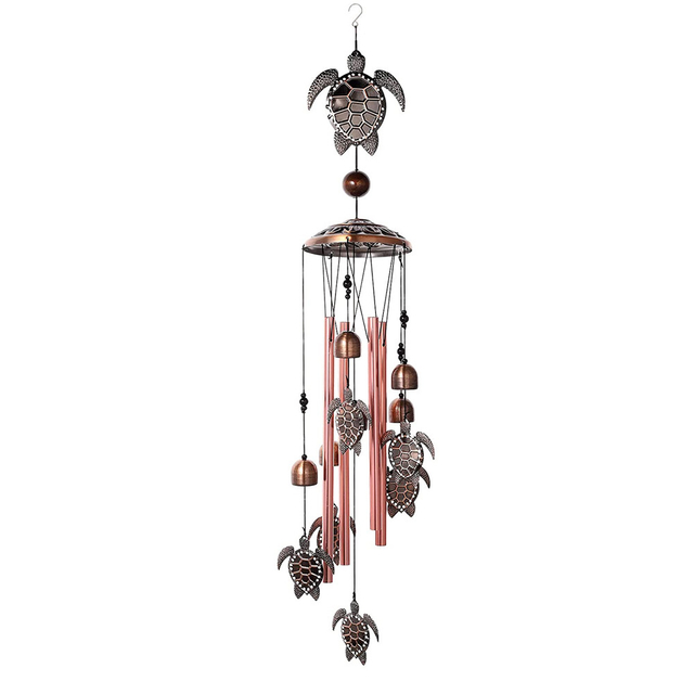 Sea Turtles Aluminum Tube Wind Chime Garden Decor 