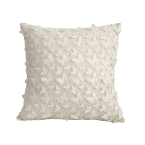 Embossed Butterfly Throw Pillows