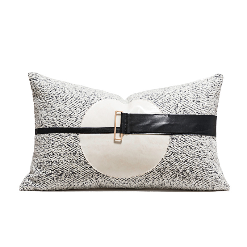 Splice Belt Throw Pillow