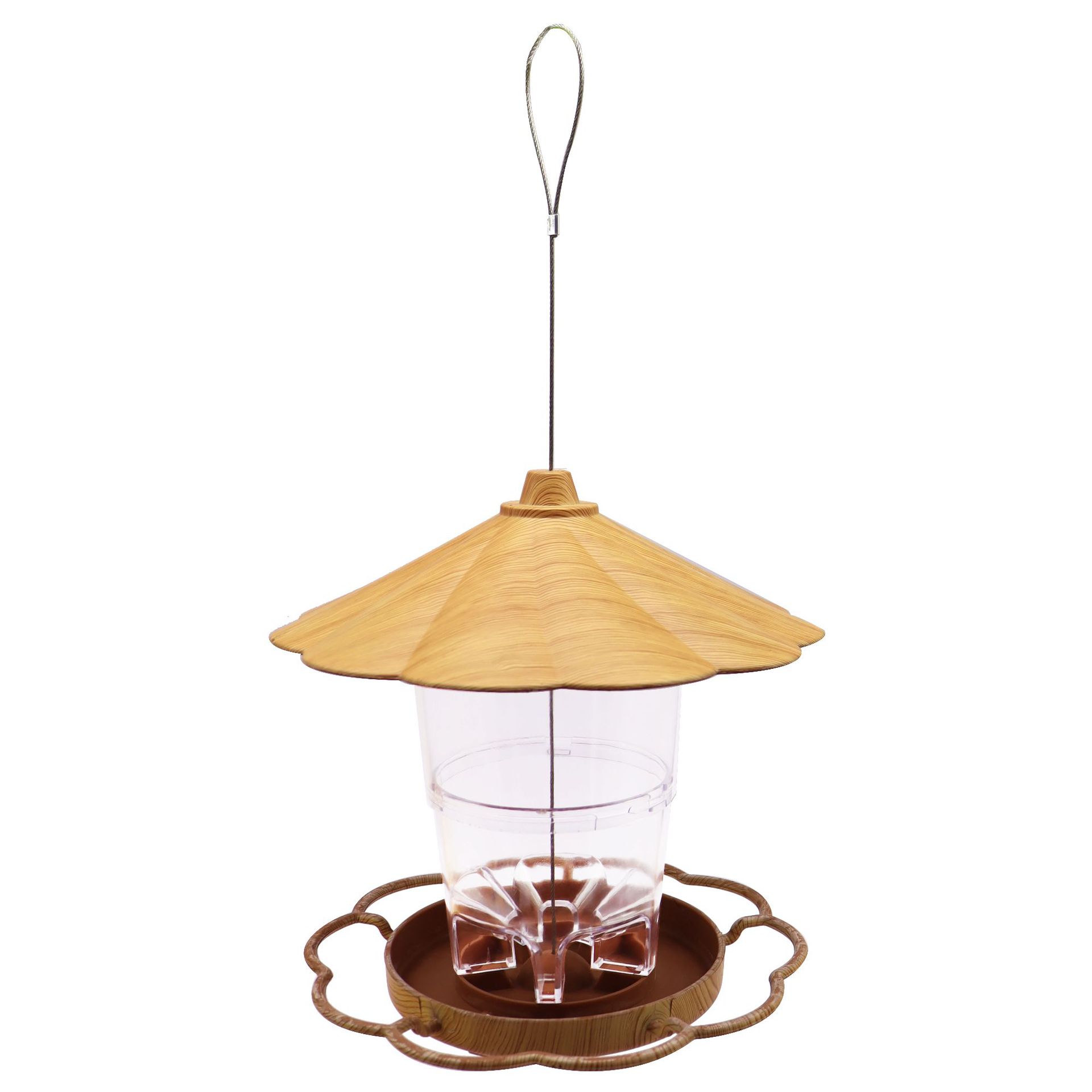 Outside Retractable Bird Feeders Garden Decoration