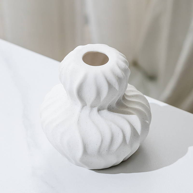 Scandinavian Ceramic Vase Decoration