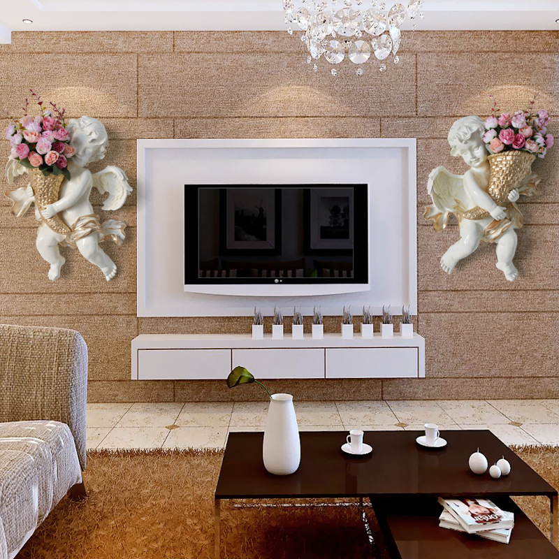 Angel Pot stereo wall decor