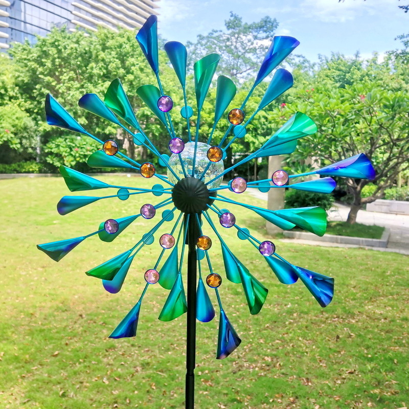 Kinetic Wind Spinners Outdoor Metal 