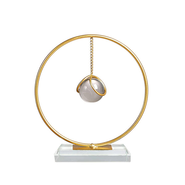 Crystal Ball Art Decoration Modern Home Decor Ornaments