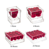 Clear Acrylic Rose Box