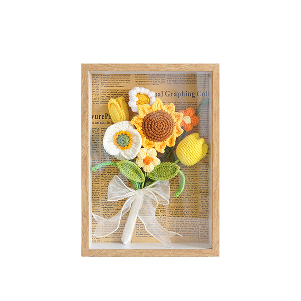 Forever Flowers Mixed Bouquet Photo Frame