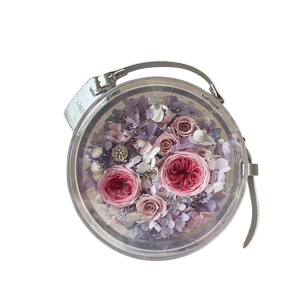 Forever Flowers Round Bag