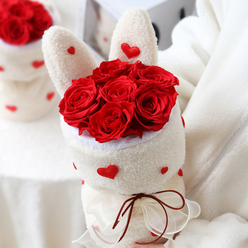 Rabbit Ears Eternal Life Flower Bouquet