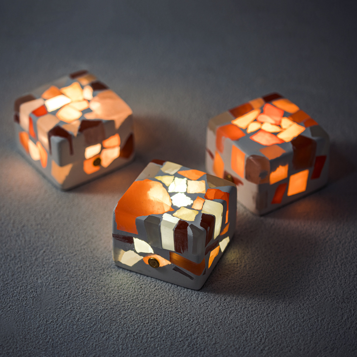 Sugar Cube Ore Shape Lamp