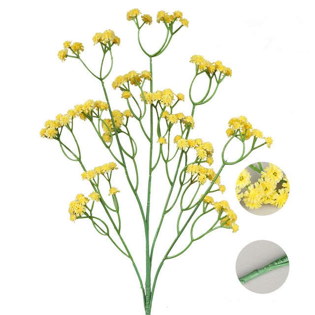 Babys Breath Artificial Flowers Gypsophila Fake Plants Wedding Party Home Garden Decoration
