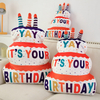 Birthday Cake Throw Pillows