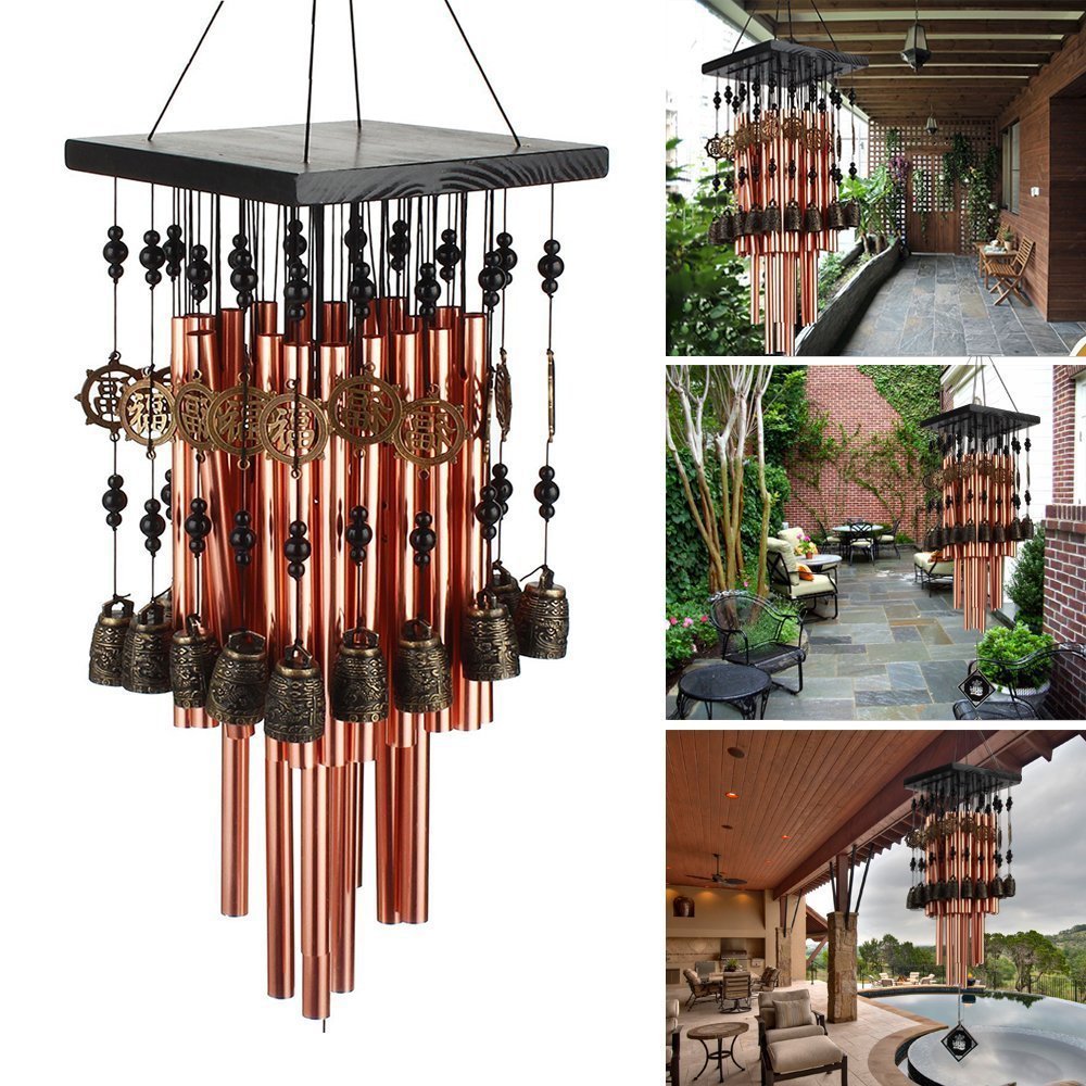 Memorial Sympathy Wind Chimes for Garden Hanging Decor Gifts