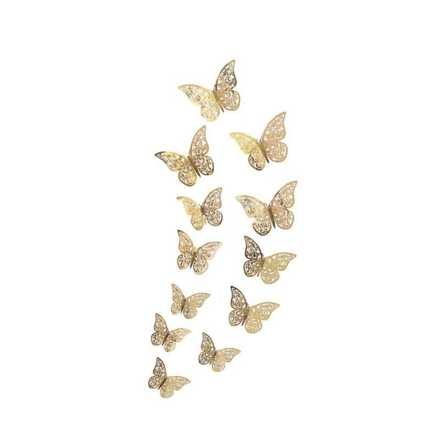 Three-dimensional Butterfly Sticker Wall Decor