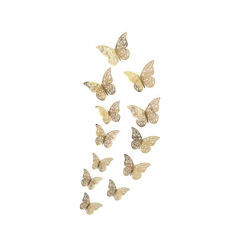 Three-dimensional Butterfly Sticker Wall Decor
