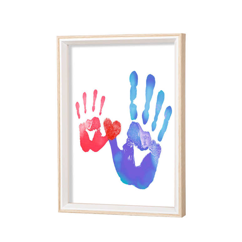 Valentine's Day Gift DIY Couple Hand Print Photo Frame