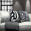Zebra Stripes Throw Pillow