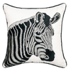 Geometric Zebra-print Throw Pillows