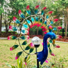 Peacock Wind Spinners Kinetic Outdoor Garden Yard Decoration