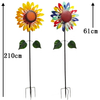 Sunflower Wind Spinners Outdoor lighting Garden Decoration Gifts