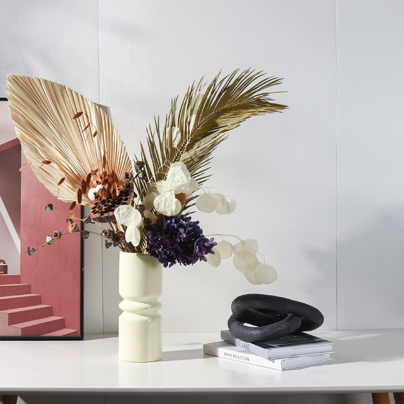 Modern Minimalist Wide-mouth Flower Vase
