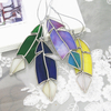 Feather Stained Glass Window Hangings