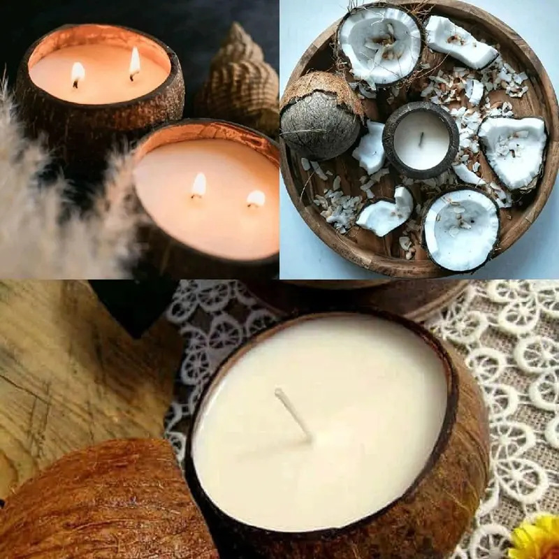 Coconut Shell Scented Candle