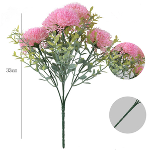 Artificial Dandelion Flowers Bouquet for Home Wedding Decor