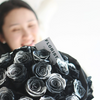 Color Contrasting Preserved Flower Bouquet