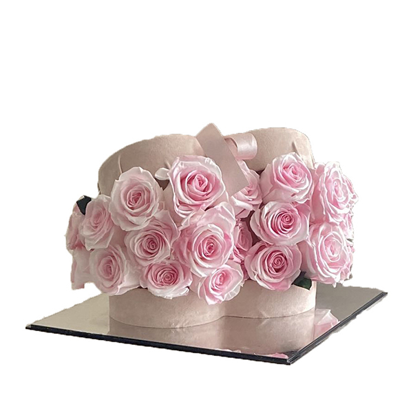 Heart Flower Box Eternal Rose
