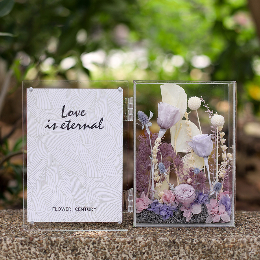 DIY Forest Folding Photo Frame