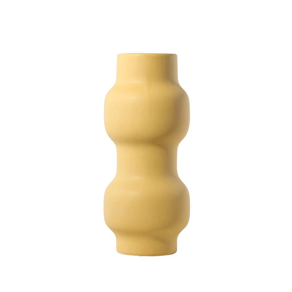 Modern Ceramic Flower Vase Geometric Home Decorative Accessories