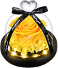 Yellow Eternal Rose Birthday Gift for Her