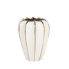 Modern Nordic Ins Ceramic Gold Rimmed Vase