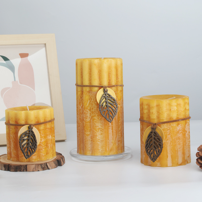 Round Pillar Scented Candle