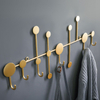 Gold Hook Wall Decoration Storage