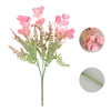 Artificial Legume Herb Fake Plants Green Leaves for Home Garden