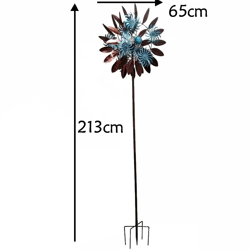 Easy Spinning Kinetic Wind Spinner for Outside Graden