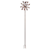 Jewel Cup LED Lighting Solar Powered Wind Spinner Garden Decor