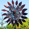 Solar Wind Spinners Swivel Multi-Color Lighting Garden Decor