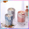 Marbled Ceramic Aromatherapy Candle