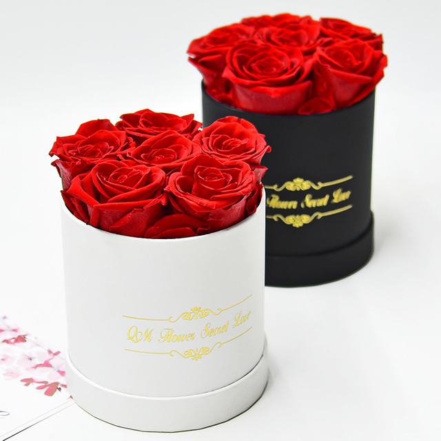 Preserved Rose Eternal Flowers Box Gift for Her