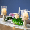 Vintage Metal Pillar Candle Holder