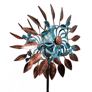 Kinetic Outdoor Metal Wind Spinners for Yard Garden Decorations